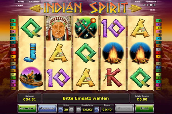 Indian Spirit Spielcasino Online