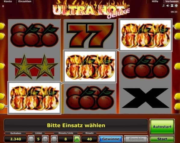 Ultra Hot Spielautomat