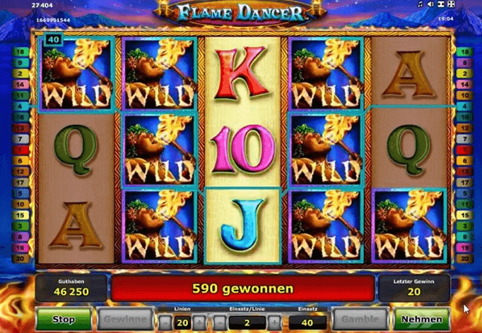 Flame Dancer Spielcasino Online