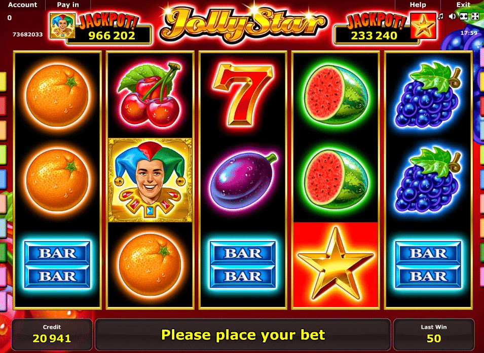 Jolly Star Spielcasino Online