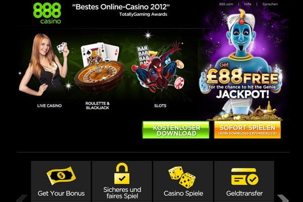 888 Online Spielcasino