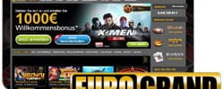 Bild der Webseite von Eurogrand Casino