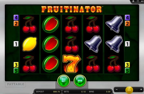 fruitinator im internet fruitinator spielautomat
