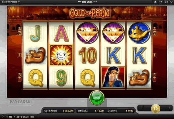 Gold of Persia Spielcasino Online