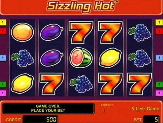 Sizzling Hot Spielcasino Online