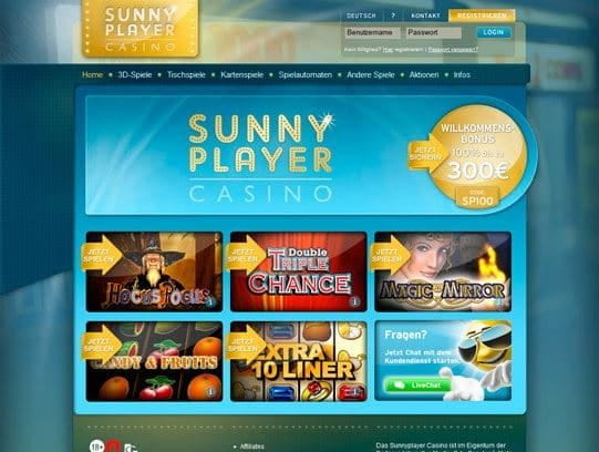Sunnyplayer Online Spielcasino
