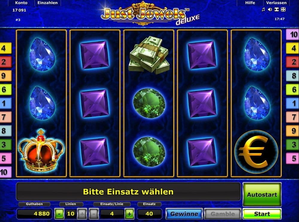 Just Jewels Deluxe Spielcasino Online