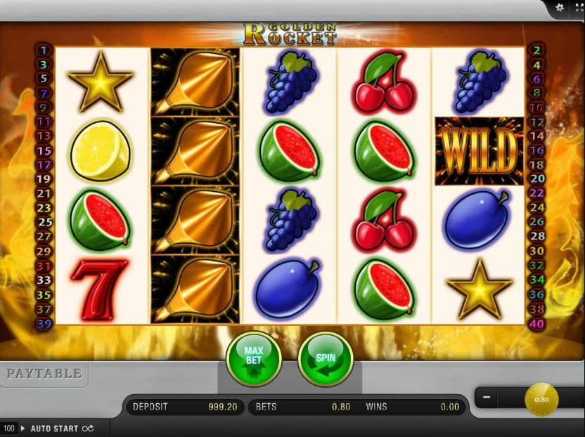 Golden Rocket Spielcasino Online